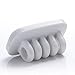Cord Organizer with 4 Slots Cable Organizer Self Adhesive Cable Management (White)
