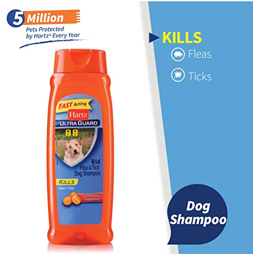 Hartz UltraGuard Citrus Scented Rid Flea & Tick Dog Shampoo Hartz UltraGuard Citrus Scented Rid Flea & Tick Dog Shampoo