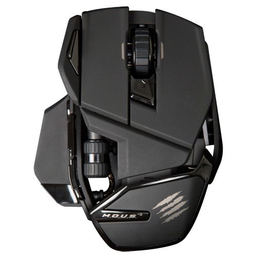 Mad Catz M.O.U.S. 9 Wireless Mouse for PC, Mac, and Mobile Devices