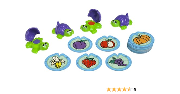 Amazon Com Fisher Price Games Turtle Picnic Toys Games
