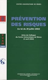Prévention des risques