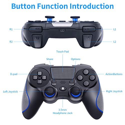 1 Controller+Playstation+RegeMoudal+Rechargeable+Vibration