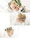 FANCY CLOUDS Baby Girl Headbands with Bows and Flowers,Soft Nylon Knot Hair Accessories for Newborn Infant Toddler Girls (000)