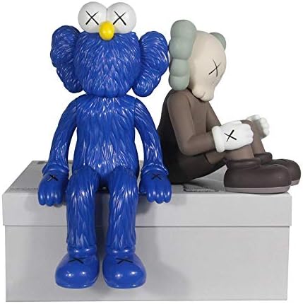 Wild KW Sesame Street KAWS Action Figure XX Art Popular Collectible Model Original Character Decor Exhibition Decoration 1
