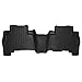MAXLINER Floor Mats 2nd Row Liner Black for 2010-2018 Toyota 4Runner / 2010-2018 Lexus GX460