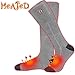Autocastle Unisex Electric Heated Socks Rechargeable Battery Powered Heating Socks Men Women battery Operated Winter Warm Socks Kit Novelty Sports Outdoor Camping Hiking Climbing Skiing Foot Warmer