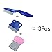 Set of 3 Tear Stain Remover Combs Dogs,Cat Comb