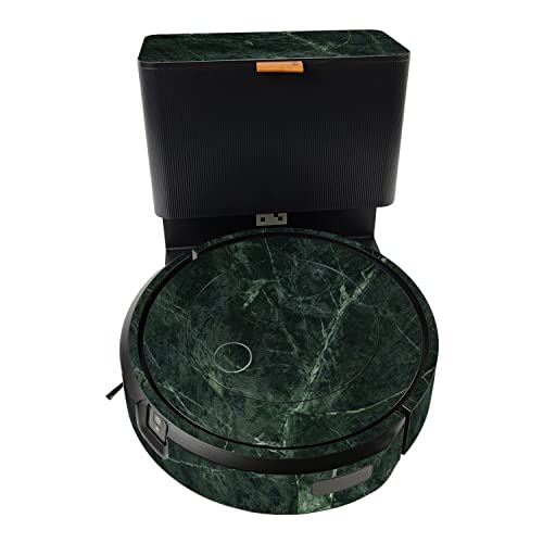 MightySkins Skin Compatible with iRobot Roomba j7+ - Green Marble | Protective,…