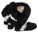 Womens Winter Suede (leather) Snow Ankle Boots Faux Fur Flat Shoes