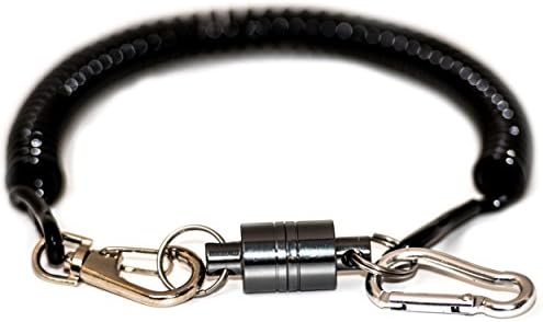 Magnetic Net Release for Fly Fishing (Gunsmoke, 2 Pack)