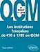 Les institutions françaises de 476 à 1789 en QCM (LE DROIT EN QCM) by 
