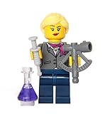 LEGO Ideas CUUSOO - Female Scientist Minifigure with Sextant, Syringe and Purple Bottle (21110)