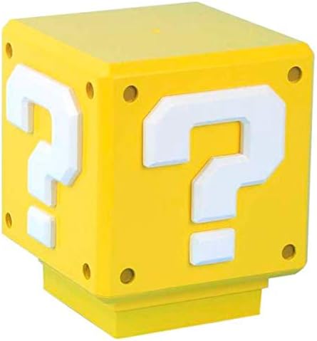 Amazon スーパーマリオ オリジナルサウンド付き ハテナブロック ライト ランプ 任天堂 乾電池使用 Sound Question Block Light 並行輸入品 ブロック おもちゃ
