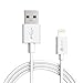 [Apple MFi Certified] iClever BoostLink 3.3ft / 1m Premuim Lightning to USB Cable with Ultra Compact Connector Head for iPhone X/ 8/ 8 Plus/ 7/ 6s/ 6s Plus/ 6/ 5s, iPad Air/ Mini/ Pro, White