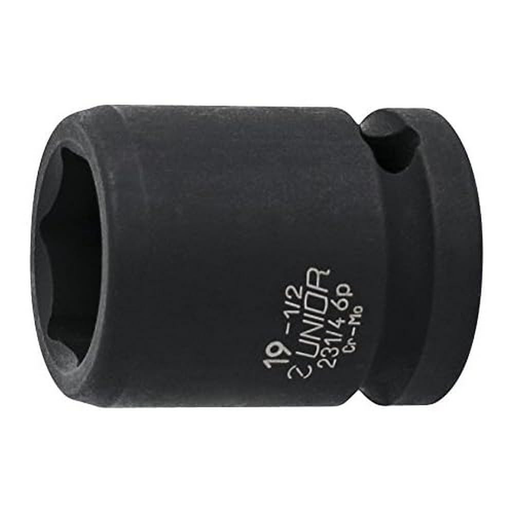 Unior 231/4 6p Machine Socket for Impact Wrench 1/2 Inch, 2