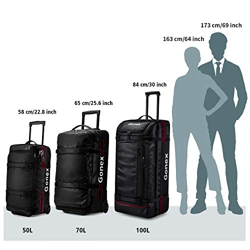 Gonex Rolling Duffle Bag Reviewed