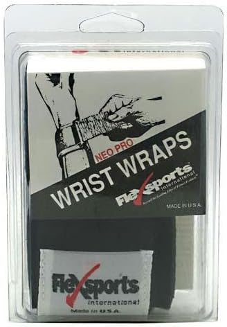 Flexsports International 320042 Neo Pro Wrist Wraps, Black by Flexsports International