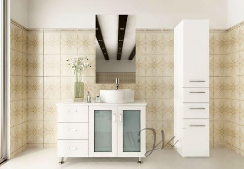 JWH Living Lune 39 in. Single Bathroom Vanity -