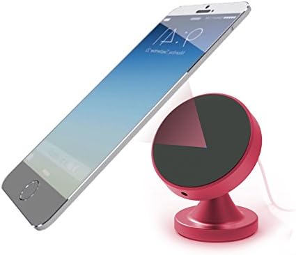 Fast Wireless Car Charger &amp; Desktop Mount with Nano Pad Suction &amp; Magnetic Base For Qi Enable Devices Vehicle Phone Charging Holder iPhone 8/ 8 Plus, iPhone X, Samsung Galaxy S8/ S8+/ S7/ Edge S7/ S6+