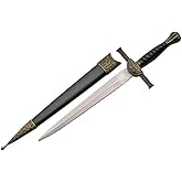 SZCO Supplies 211355 McLeod Dagger, Black,Silver, 14 inch