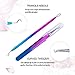 JOLIFILE Blackhead Remover Pimple Comedone Extractor Tool Treatment for Blemish, Whitehead, Zit Removing for Risk Free Nose Face Skin 7-PCS Acne Removal Kit