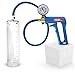 LeLuv Penis Pump - Clear Hose Kit with Blue Maxi Handle with Installed Gauge - 9