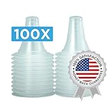 100x Ear Thermometer Probe Covers/Refill Caps/Lens Filters for All Braun ThermoScan Models and Other Types of Digital Thermometers