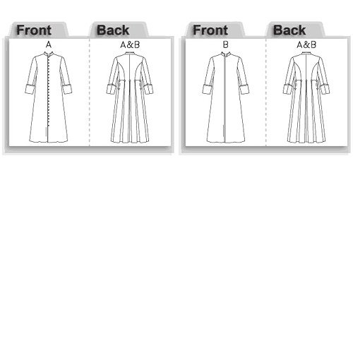 Butterick Patterns B6844 Men's Robe, Size 38-40-42