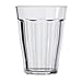 Rhapsody 12-ounce Faceted Plastic Rocks Tumblers | set of 8 Clear
