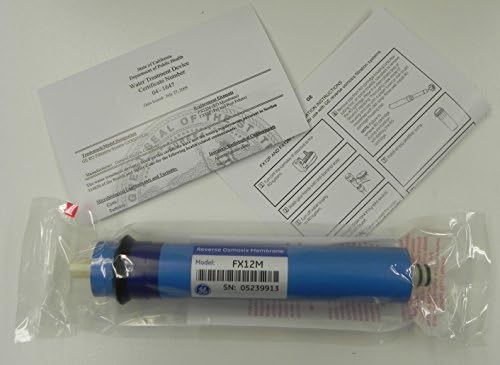 Genuine GE FX12M replacement Reverse Osmosis membrane filter for GXRM10RBL
