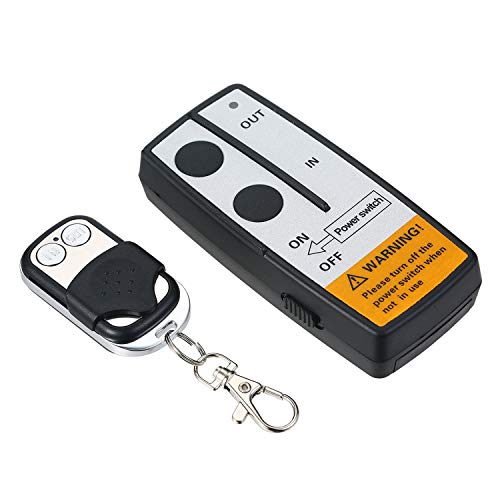 Qook Wireless Winch Remote Control Kit for Car Truck Jeep ATV SUV 12V