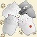Hicdaw 5 Pcs Mochi Squishy Toys Stress Relief Animal Squishies Mini Cat Squishy Mochi Animals Squeeze Toys Stress Mochi Kawaii Squishies