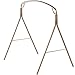 Woodlawn Easy to Assemble Patio Swing Frame with Steel Tubing and Powder Coated Finish for Garden, Lawn, Patio, and Porch Swings, Bronze