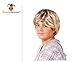 Shaggy Blonde Style Wig Surfer Dude Wig For Men