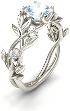 LLguz 2017 Elegant Gold Silver Pretty Crown Lady Crystal Ring Jewelry Princess Ring