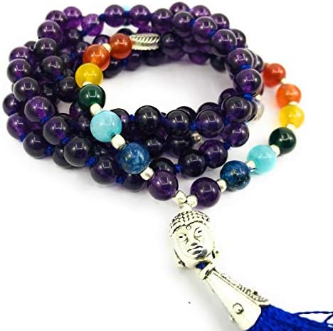 NEELAMRATNA 7 Chakra Yoga Meditation Mala