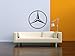 Mercedes Logo Garage Wall Decal Vinyl Stickers Mural M0288