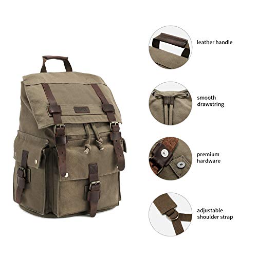 kattee canvas backpack