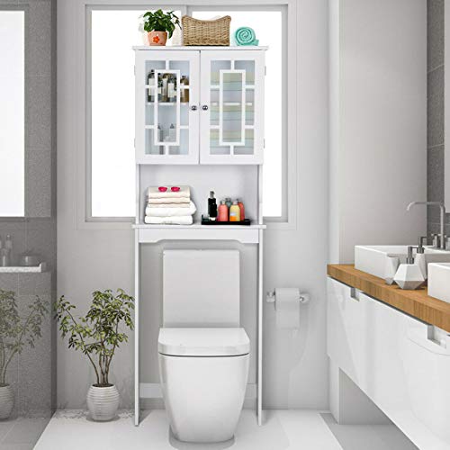 Giantex OverTheToilet Storage Spacesaver, Bathroom Organizer with