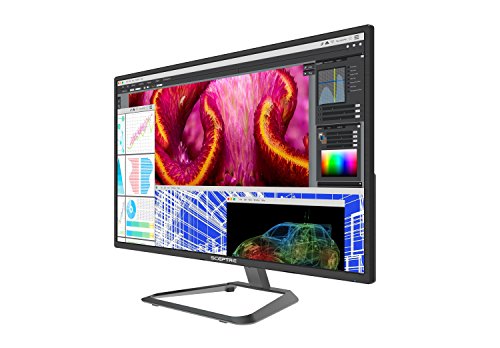 SCEPTRE-27-Inch-IPS-Ultra-4K-LED-Monitor-U278W-4000R-UHD-3840x2160-HDMI-20-DVI-DisplayPort-Speakers-Metallic-Black-2017