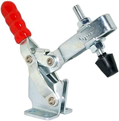 XrPaowa Vertical Toggle Clamp 500 lbs/227kg Holding Capacity Quick-Release Hand Tool Antislip Clamp 12130 Hand Tool Short U-Bar