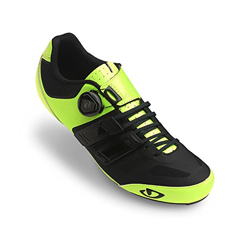 Giro Sentrie Techlace Road Cycling Shoes Highlight Yellow/Black 44