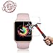 2 Pack Apple 38mm Watch Screen Protector (38mm Series 3/2/1 Compatible) Cafetec Full Coverage Anti-Scratch/Anti-Fingerprint/High Definition Screen Protector Compatible Apple Watch 38 mm