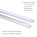 ONLYLUX 8 Foot Led Bulbs T8 T12 LED 8ft Tube Light F96T8 F96T12 LED Bulb 96