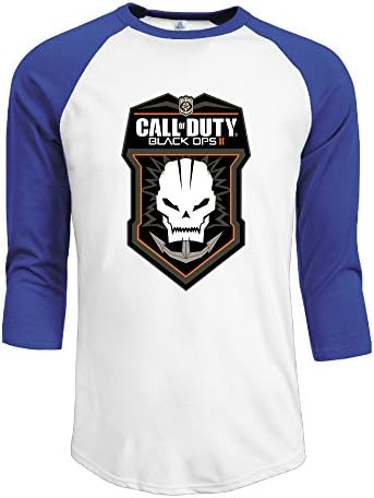 Call Of Duty Black Ops Logo Men's Cool Printing Baseball Shirts Raglan Shirts