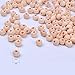 BronaGrand 300pcs 6mm Natural Color Round Ball Wood Spacer Beads Jewelry Findings Charms