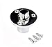 Mxeol Boat Garboard Drain Plug Bilge Plug Stainless Steel 1 Set W/Screws
