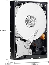 Western Digital WD10EURX 1TB 3.5" SATA 6Gb/s 64MB Internal Hard Drive AV-GP view 2