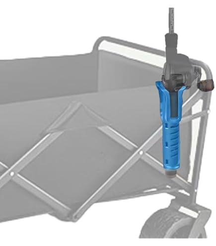 Fishing Rod Holders for Folding Wagon, Designed for Beach Fishing or Lake Pier Fishing(2-Pack) : Sports & Outdoors