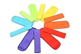 Quality Perfection Neoprene Popsicle holders ,sleeves ,Bags, 12-pack - 2 Size's Ice Pops Holders For All Size's Of Popsicle With Stitched Edges Design